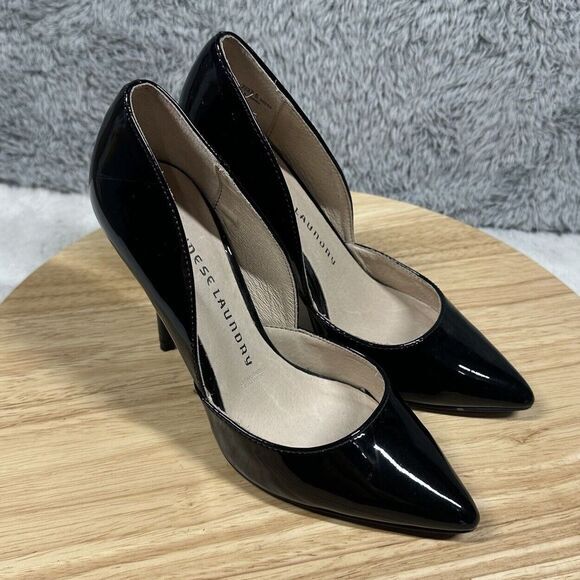 Chinese Laundry Shoes Sleek Black 4" High Heel Women's Size 7‎ - Picture 4 of 7